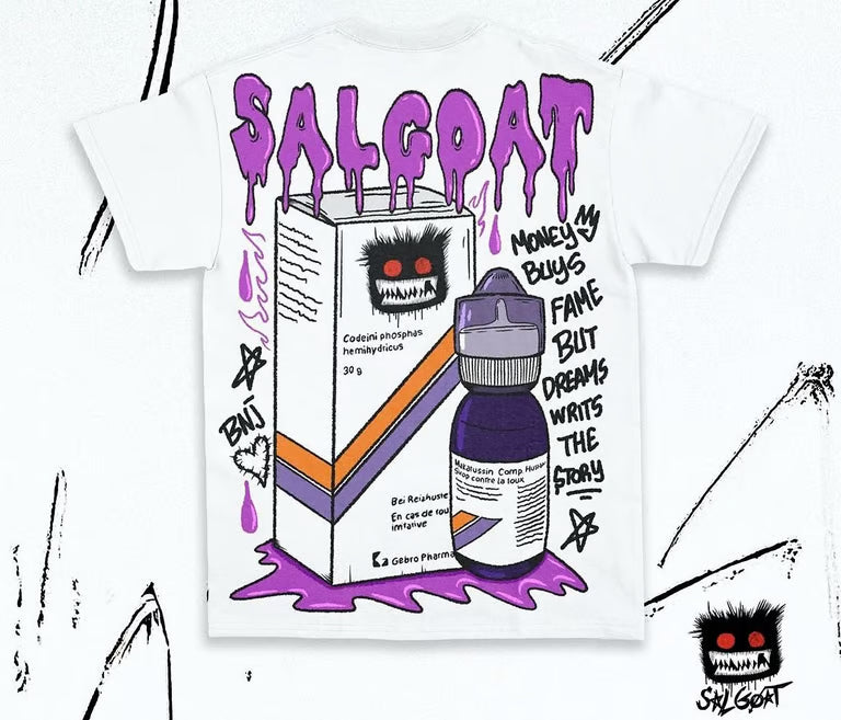 Salgoat Violet blanc